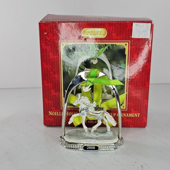 Breyer Noelle Holiday Horse Stirrup Ornament 2008 Christmas #700308 - Picture 5 of 7